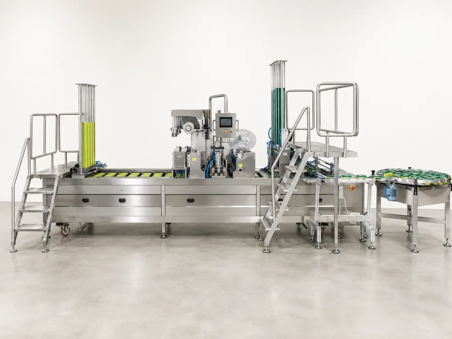 ATRUM&nbsp;MAKINA linear cup filling and sealing machine